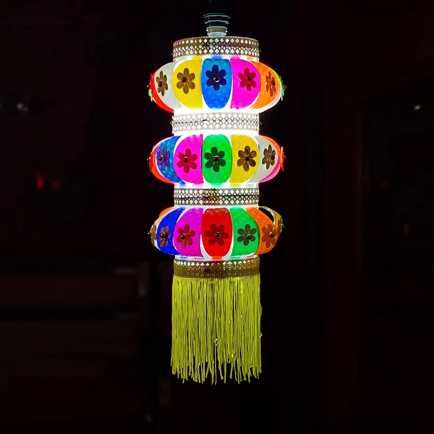 ALiLa Akash Kandil For Diwali Balcony, Hanging Lantern For Home Living Room Festive Decor Decoration Lanterns - ALiLA