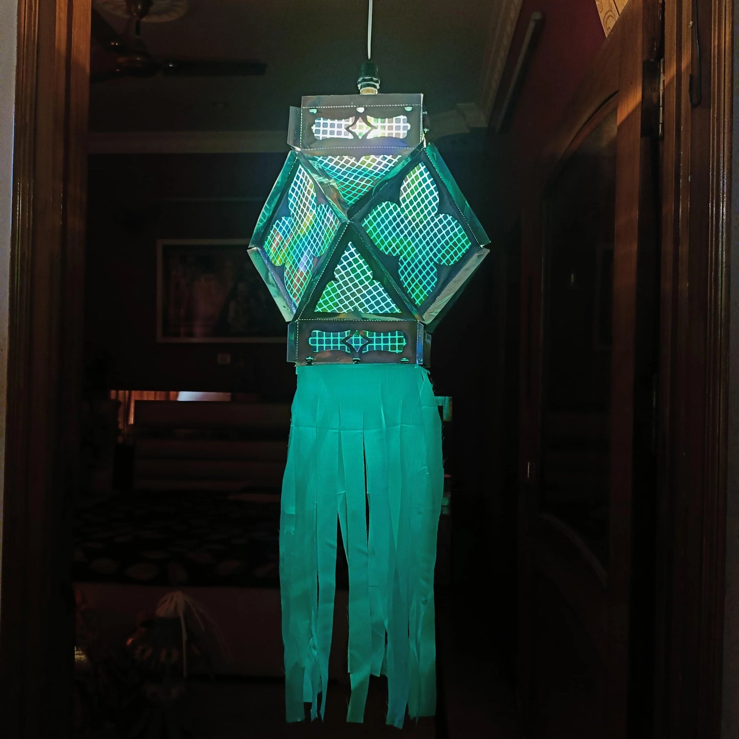 ALiLa Akash Kandil For Diwali Balcony, Hanging Lantern For Home Living Room Festive Decor Decoration Lanterns - ALiLA