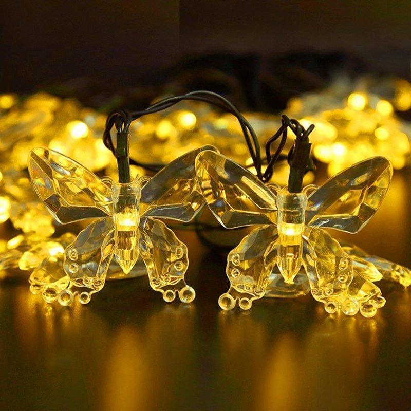 ALiLa Butterfly LED String Light for Home office balcony garden window curtain decoration, Warmwhite/3.5 meter - ALiLA