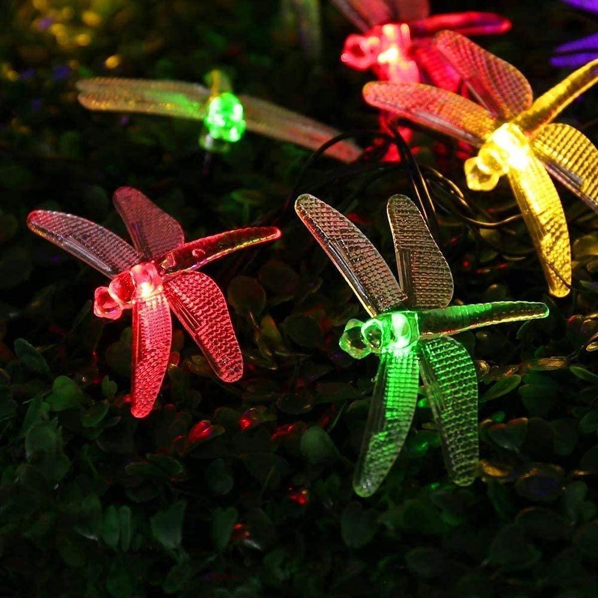 ALiLa Butterfly Dragonfly Fairy String Light for Home, Curtain, Plants Decoration,3.5 Meter, Multicolour - ALiLA