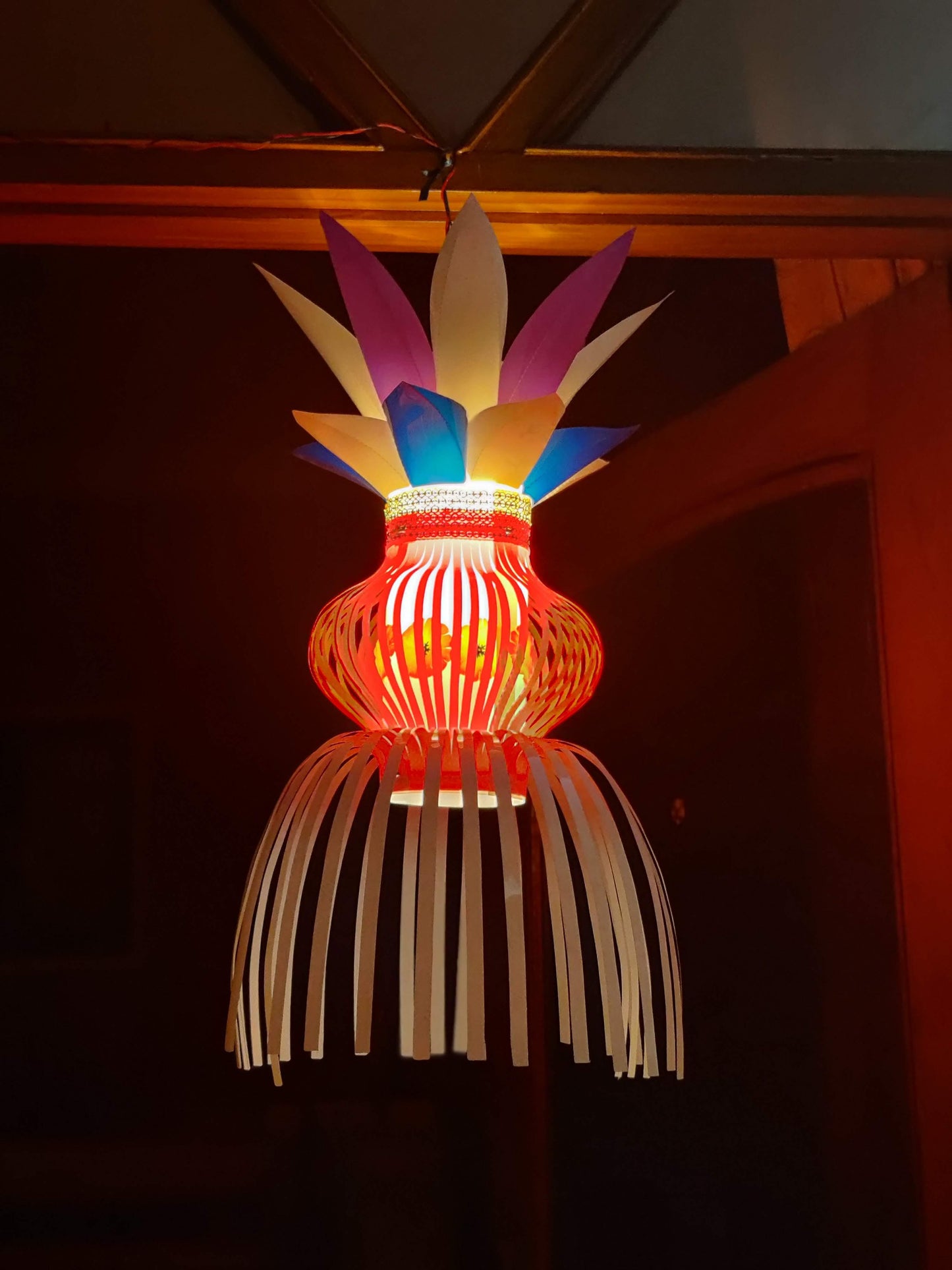 ALiLa Akash Kandil For Diwali Balcony, Hanging Lantern For Home Living Room Festive Decor Decoration Lanterns - ALiLA