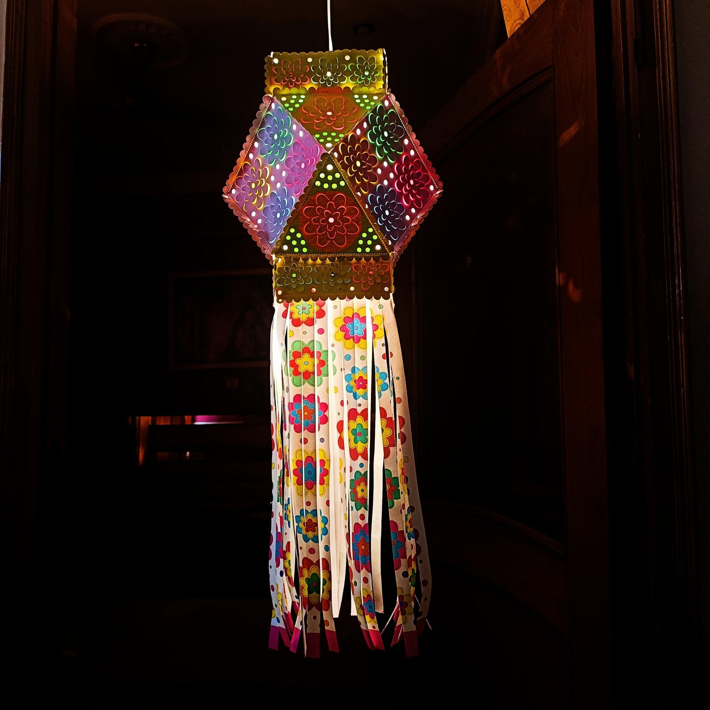 ALiLa Akash Kandil For Diwali Balcony, Hanging Lantern For Home Living Room Festive Decor Decoration - ALiLA