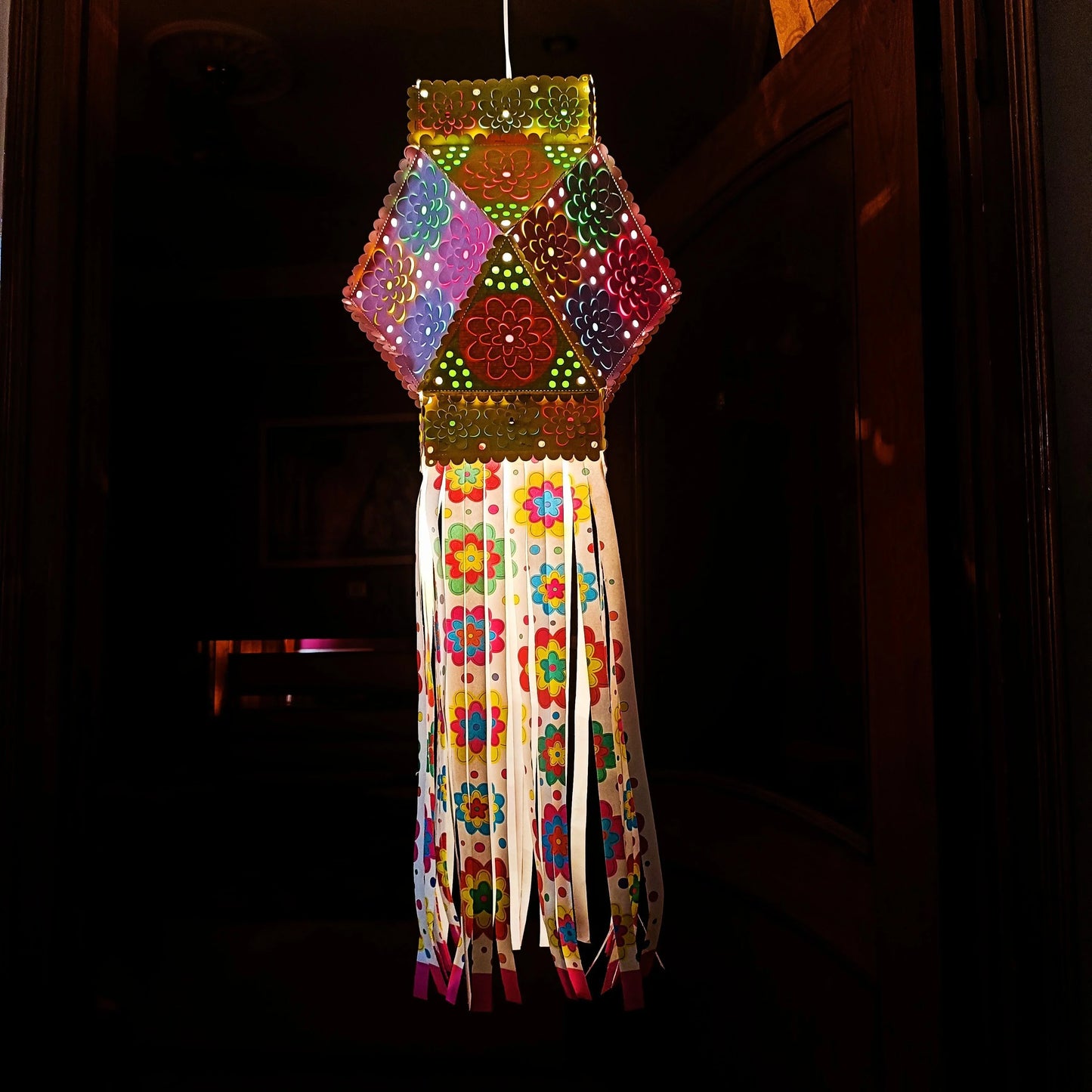 ALiLa Akash Kandil For Diwali Balcony, Hanging Lantern For Home Living Room Festive Decor Decoration - ALiLA