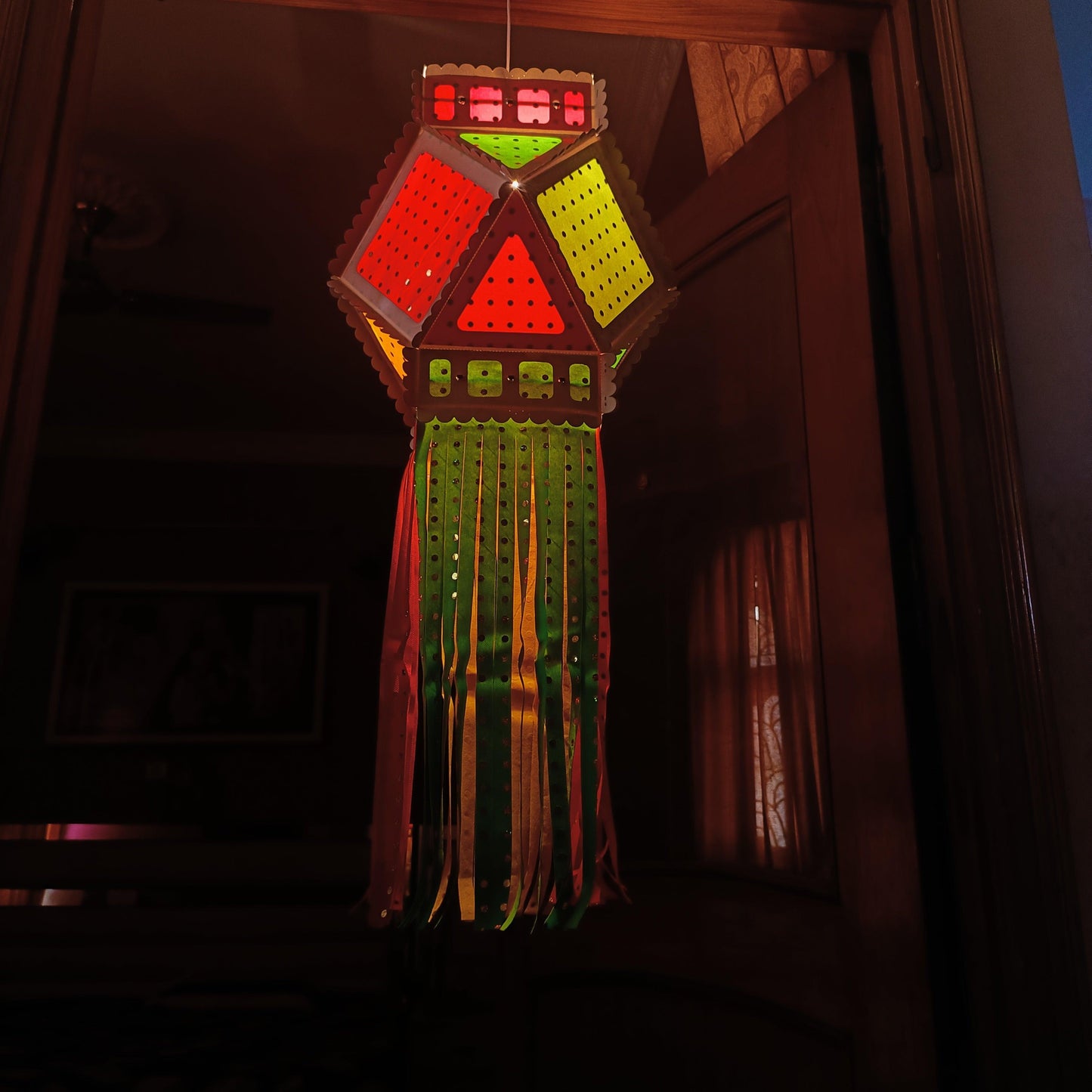 ALiLa Akash Kandil For Diwali Balcony, Hanging Lantern For Home Living Room Festive Decor Decoration Lanterns - ALiLA