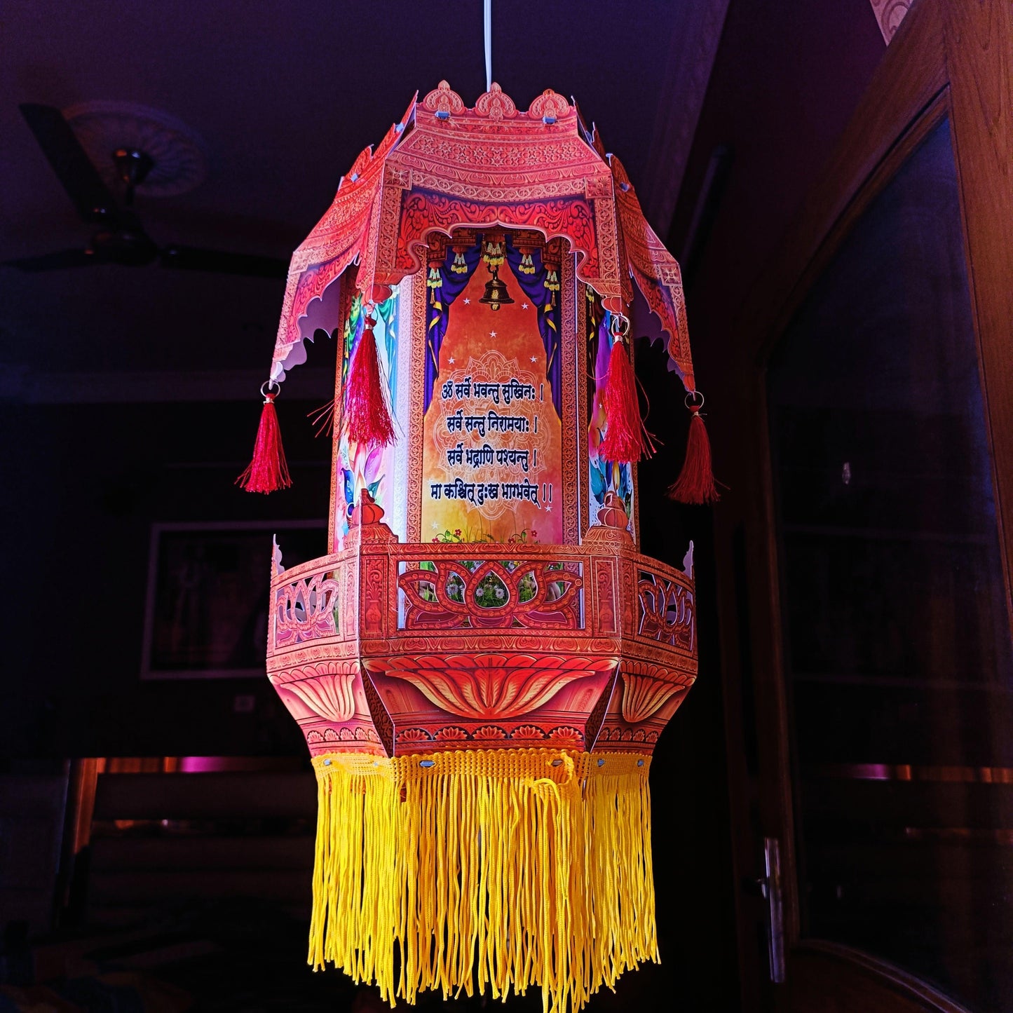 ALiLa Akash Kandil For Diwali Balcony, Hanging Lantern For Home Living Room Festive Decor Decoration Lanterns - ALiLA