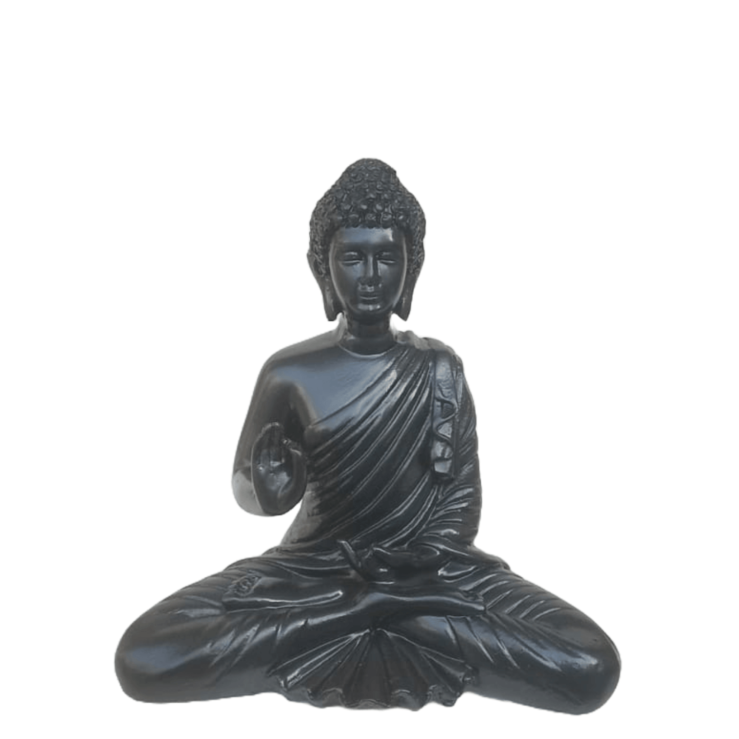 Meditating Buddha Statue Idol for Home Office Decoration & Gifting item Serenity and Spiritual Elegance, 8 Inches Height - ALiLA