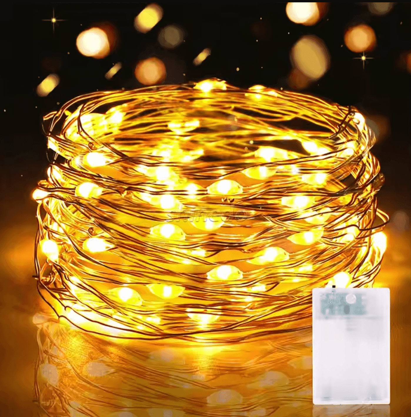 Tree Top Hanging Star for Artificial Christmas Picks for Xmas Tree Topper Stars Decorations Hanging Ornaments, DIY Xmas Wreath, Crafts, Holiday and Home Decor, 9 Inches - ALiLA