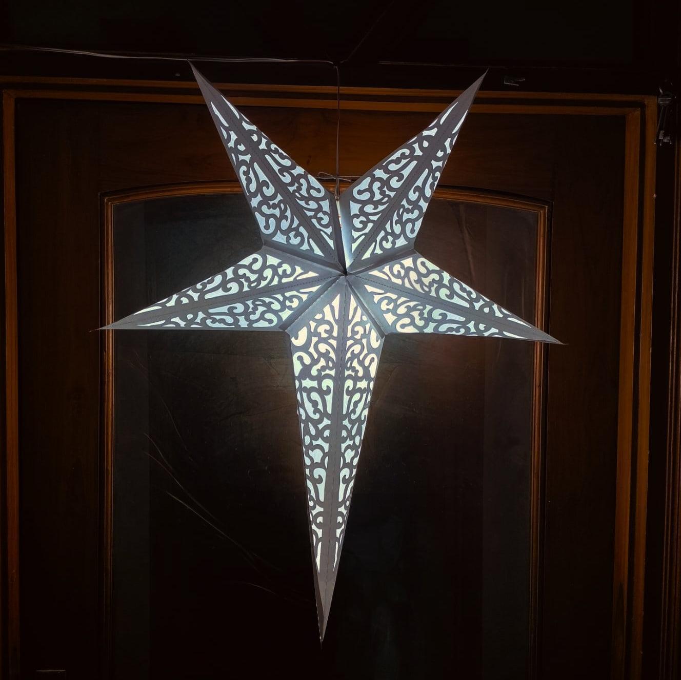 ALiLa Star Lantern Kandil For Diwali Christmas Balcony, Akash Hanging Lantern For Home Living Room Xmas Festive Decor Decoration - ALiLA