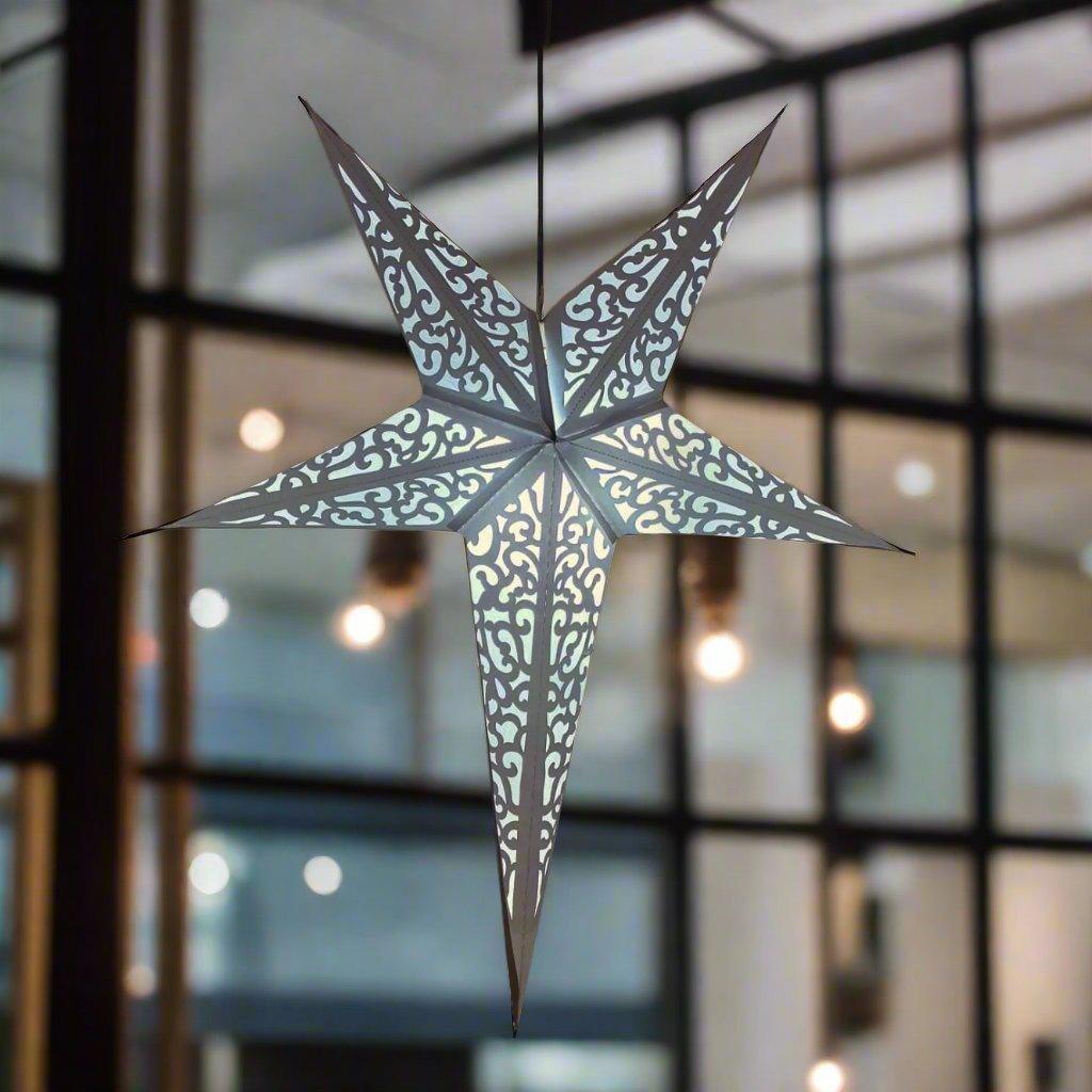 ALiLa Star Lantern Kandil For Diwali Christmas Balcony, Akash Hanging Lantern For Home Living Room Xmas Festive Decor Decoration - ALiLA