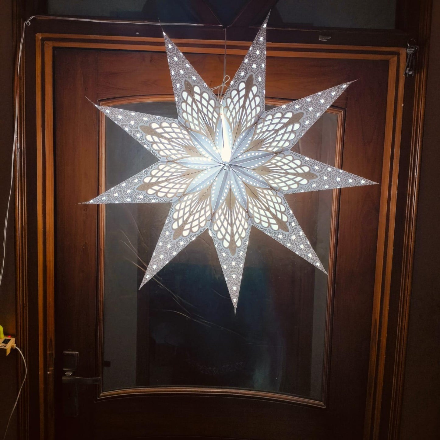 ALiLa Star Lantern Kandil For Diwali Christmas Balcony, Akash Hanging Lantern For Home Living Room Xmas Festive Decor Decoration - ALiLA