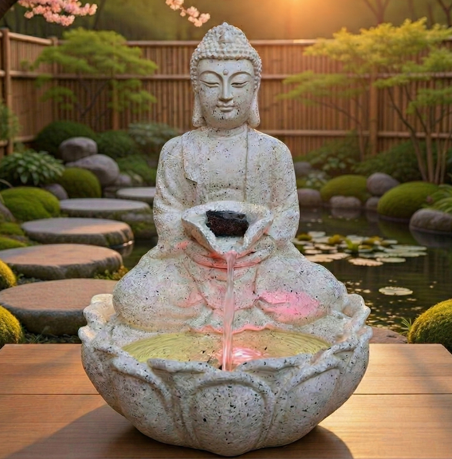 Buddha Water Fountains - ALiLA