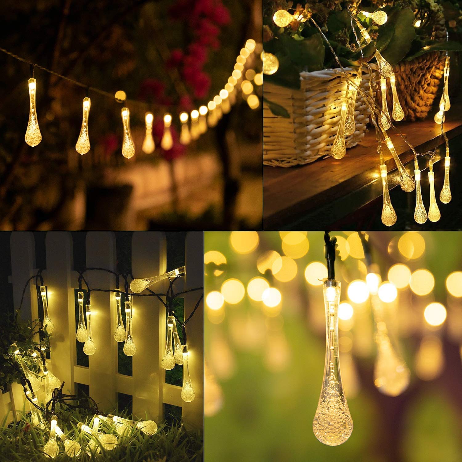 LED String Light ALiLA Copy of Artificial Maple Orange Leaf Led String Lights for Home Lawn Garden Indoor Outdoor Decoration, 3.5Meter LED String Light