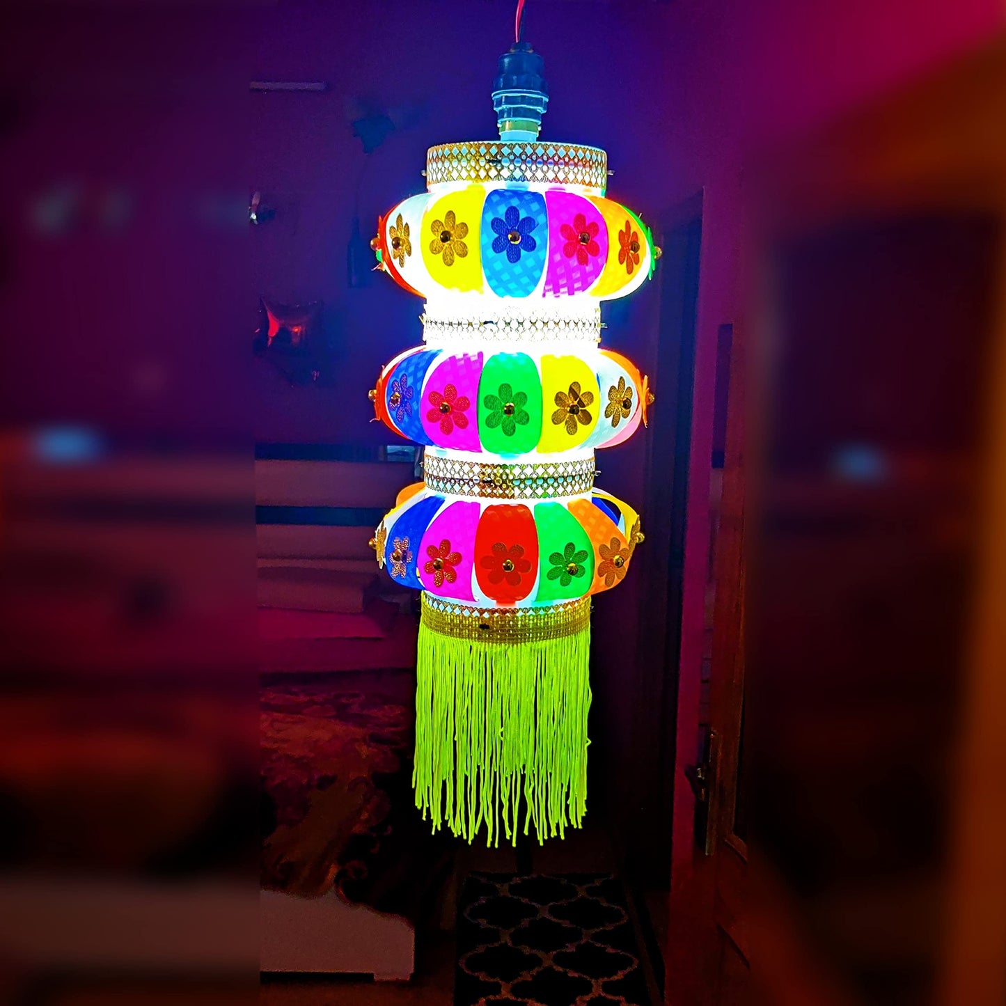 Lantern ALiLA ALiLa Akash Kandil For Diwali Balcony, Hanging Lantern For Home Living Room Festive Decor Decoration Lanterns (Copy) Lantern