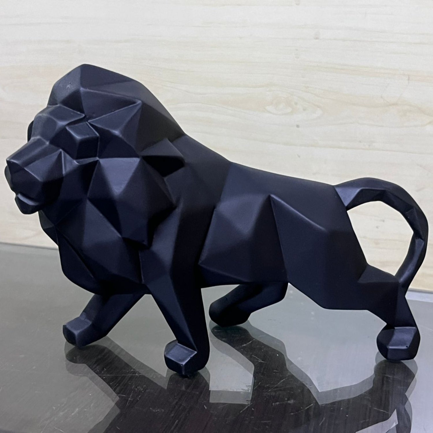 Statue ALiLA Babbar Sher Lion Statue Showpiece Idol for Gifting Office Desk & Home Table Decoration, 6.5 Inches Height Statue
