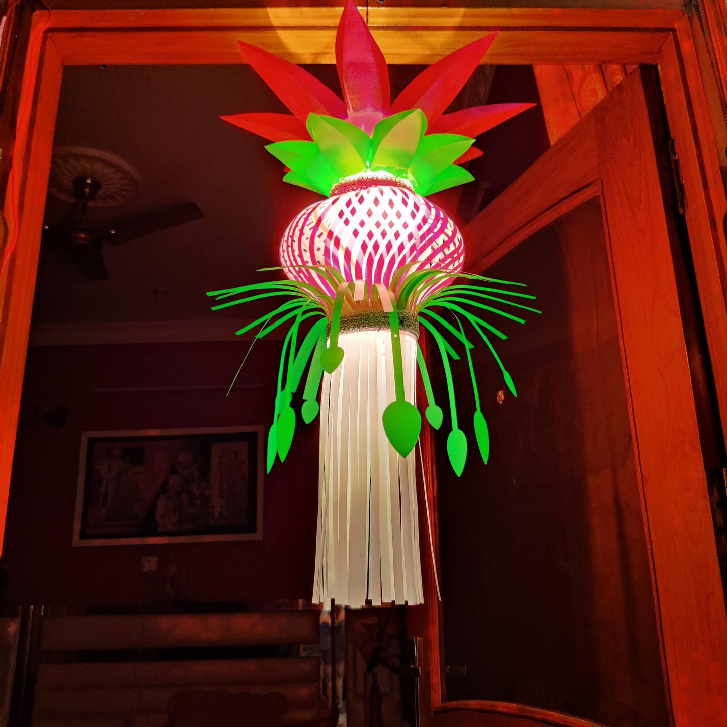 Lantern ALiLA ALiLa Akash Kandil For Diwali Balcony, Hanging Lantern For Home Living Room Festive Decor Decoration Lanterns Lantern