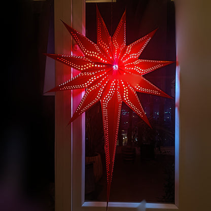 Lantern ALiLA ALiLa Star Lantern Kandil For Diwali Christmas Balcony, Akash Hanging Lantern For Home Living Room Xmas Festive Decor Decoration Lantern