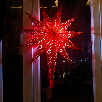 Lantern ALiLA ALiLa Star Lantern Kandil For Diwali Christmas Balcony, Akash Hanging Lantern For Home Living Room Xmas Festive Decor Decoration Lantern