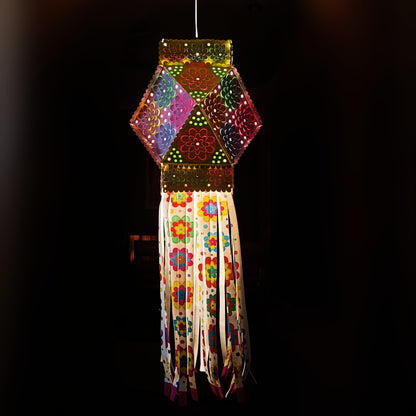 ALiLa Akash Kandil For Diwali Balcony, Hanging Lantern For Home Living Room Festive Decor Decoration - ALiLA