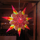 Lantern ALiLA ALiLa Star Lantern Kandil For Diwali Christmas Balcony, Akash Hanging Lantern For Home Living Room Xmas Festive Decor Decoration Lantern