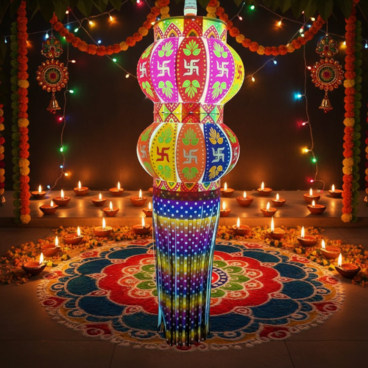 Lantern ALiLA ALiLa Akash Kandil For Diwali Balcony, Hanging Lantern For Home Living Room Festive Decor Decoration Lanterns Lantern