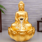 Water Fountain ALiLA ALiLa Kamal Buddha Waterfall Fountain with LED for Home, Living Room, Office table, Balcony, Garden & Lawn decoration & Gifting item Water Fountain