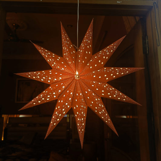 Lantern ALiLA ALiLa Star Lantern Kandil For Diwali Christmas Balcony, Akash Hanging Lantern For Home Living Room Xmas Festive Decor Decoration Lantern
