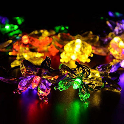 ALiLa Butterfly LED String Light for Home office balcony garden window curtain decoration, Multicolor/3.5 meter - ALiLA