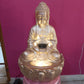 Water Fountain ALiLA ALiLa Kamal Lotus Buddha Statue Water Fountains For Home Living Room Decor with LED Lights Decoration  Indoor Outdoor Gift Gifting Items, 21 inches Water Fountain