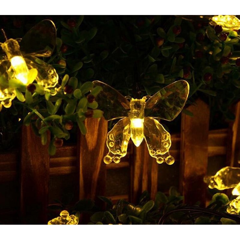 LED String Light ALiLA Copy of Butterfly LED String Light for Home office balcony garden window curtain decoration, Multicolor/3.5 meter LED String Light
